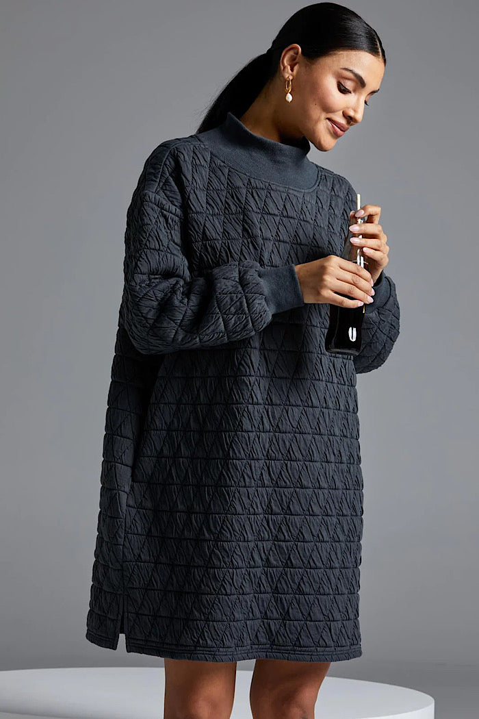LA VIDA RELAXED TOP/ DRESS - FOSSIL - FINAL CLEARANCE