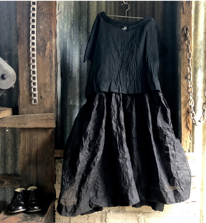 TUTU SLIP LONG - BLACK