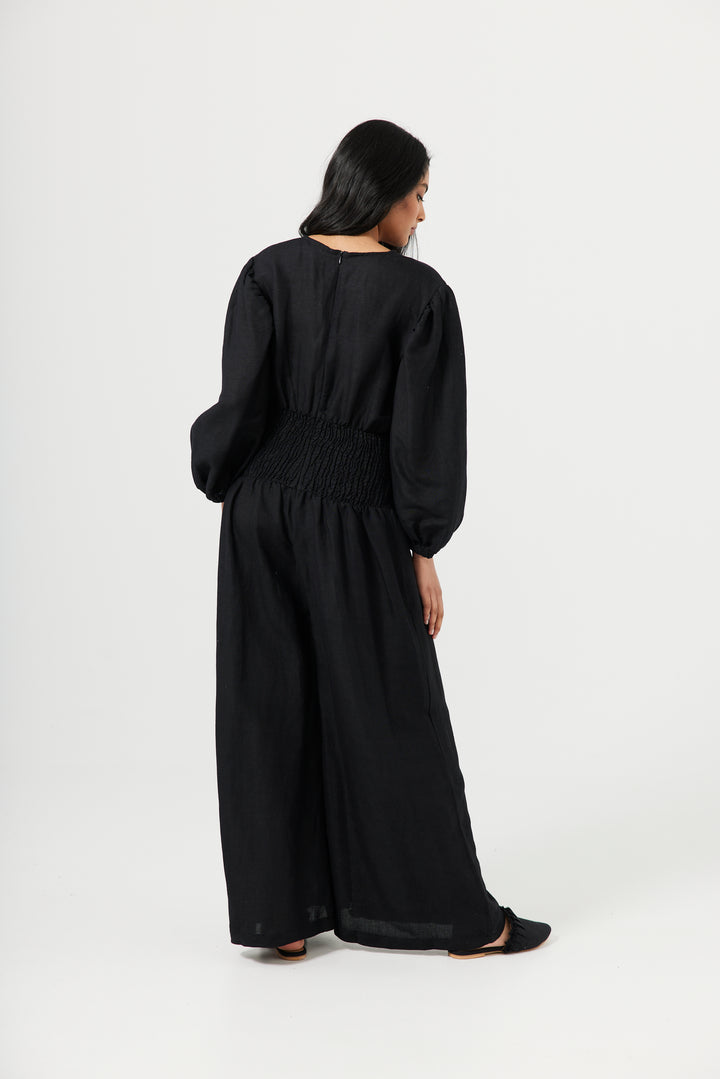 EMILIA PANTSUIT - BLACK