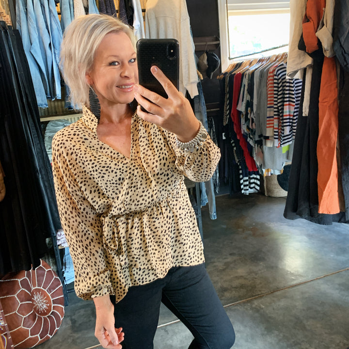 BRENTWOOD SHIRT - DALMATION TAN - FINAL CLEARANCE