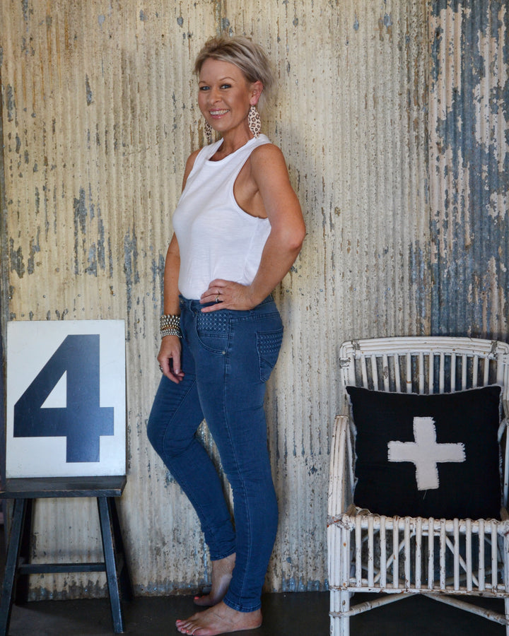 AFRICAN STAR DENIM JEANS - FINAL CLEARANCE