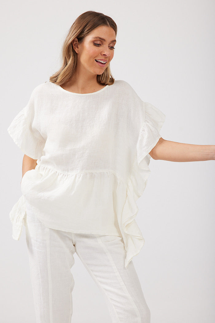 LAYLA TOP - WHITE