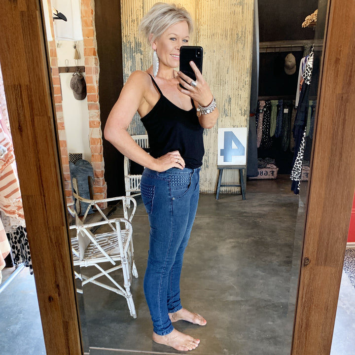 AFRICAN STAR DENIM JEANS - FINAL CLEARANCE