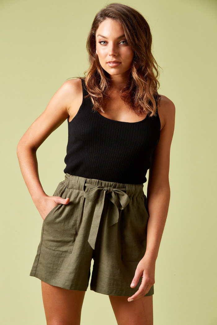 HOXTON SHORT - KHAKI