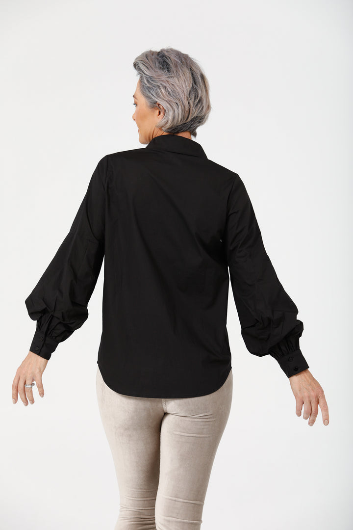 THE MAJOR SHIRT - BLACK