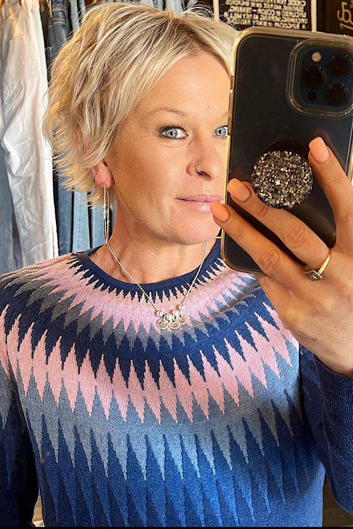 JIADA KNIT - MIDNIGHT - FINAL CLEARANCE