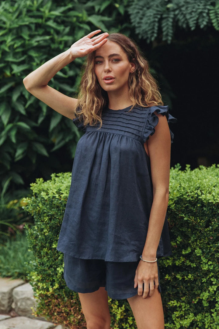 ANTILLIA SHORTS - INDIGO