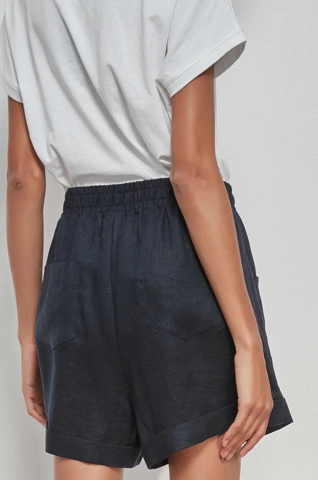 DEEP POCKET SHORTS - NAVY