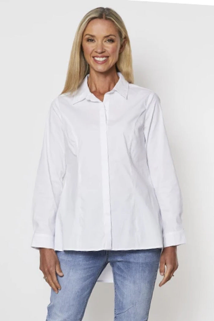 POPLIN SHIRT - WHITE