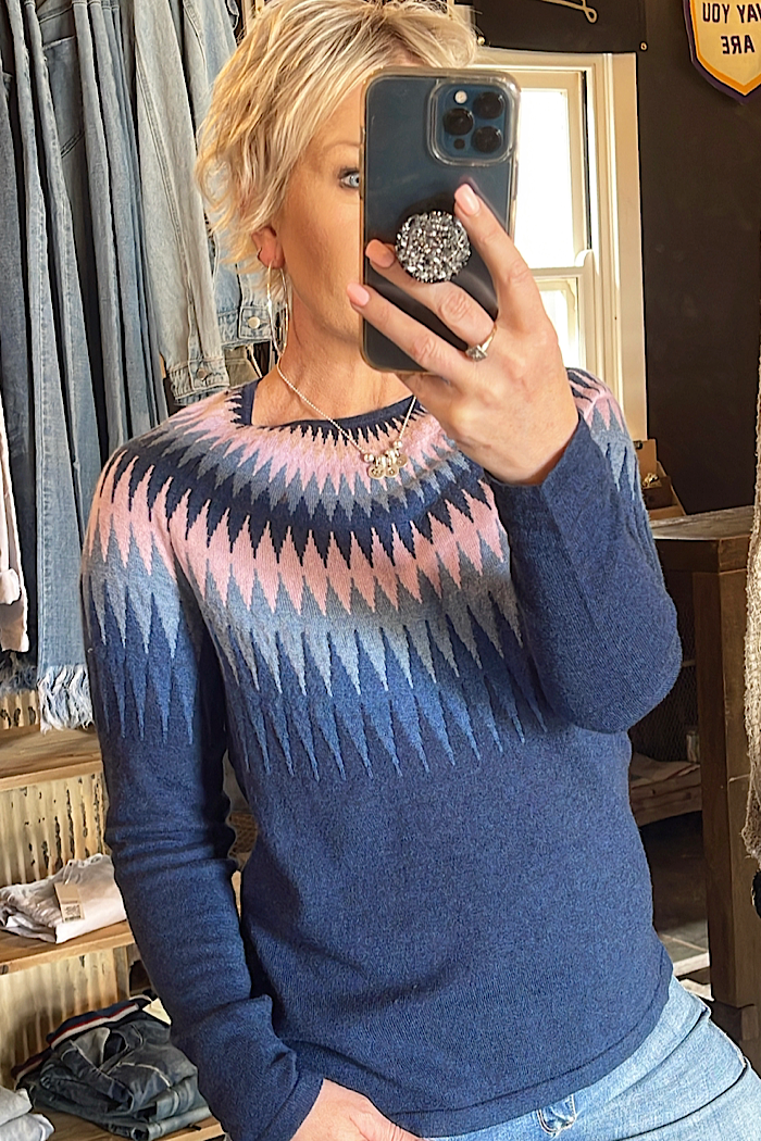 JIADA KNIT - MIDNIGHT - FINAL CLEARANCE