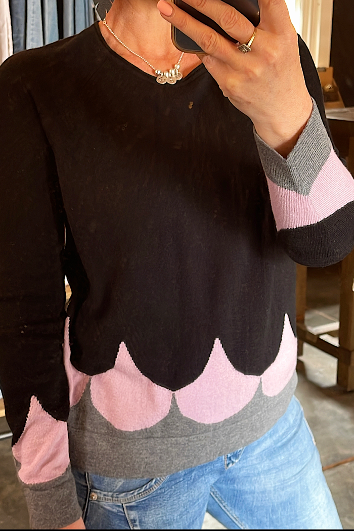 ODALISK KNIT - BLACK - FINAL CLEARANCE