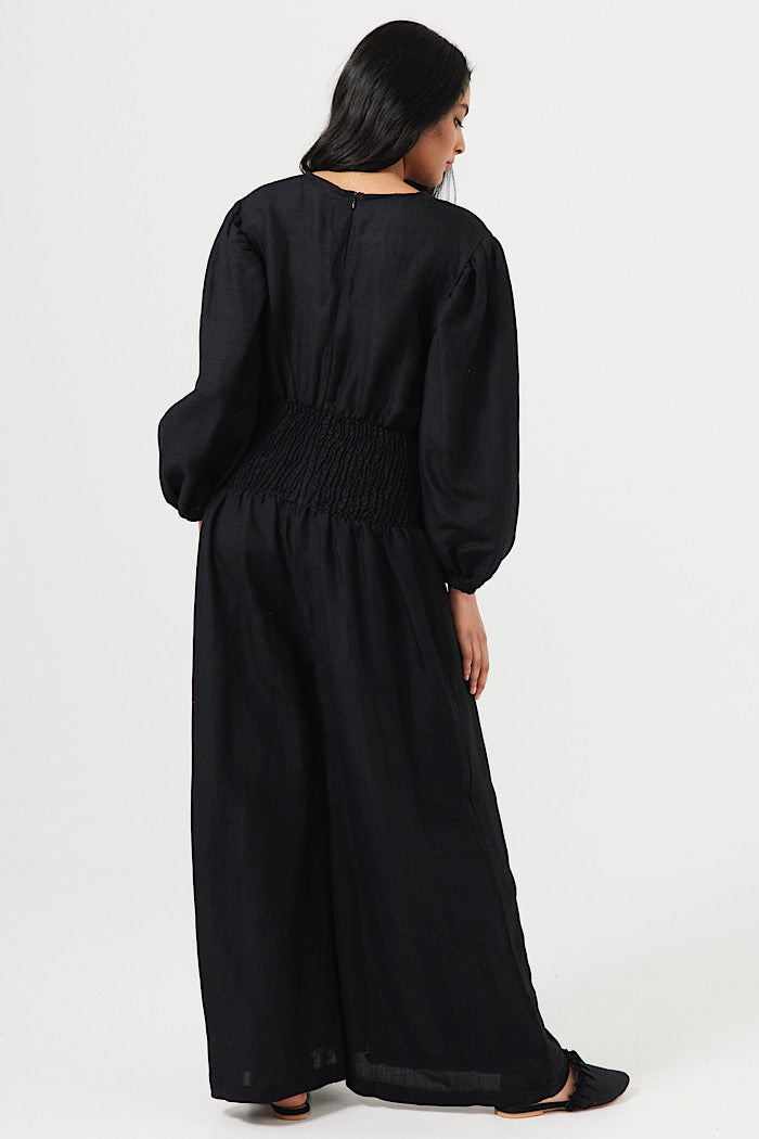 EMILIA PANTSUIT - BLACK