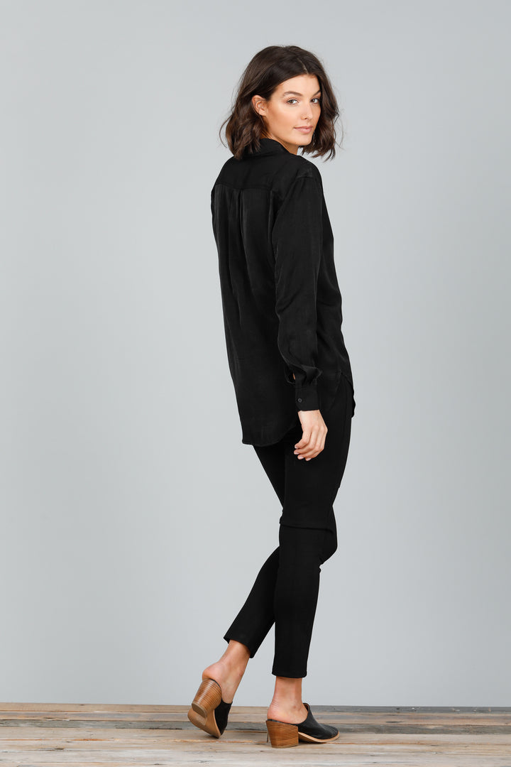 CLEO SHIRT - BLACK