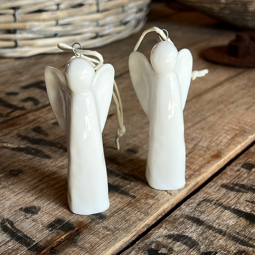 PORCELAIN HANGING ANGEL