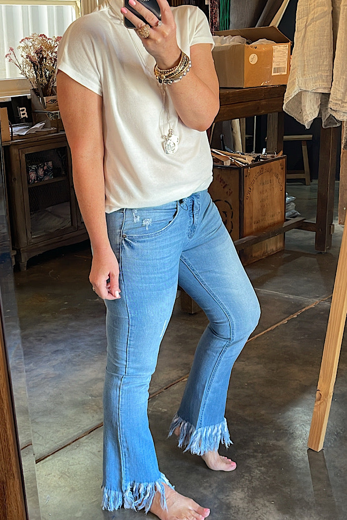 ELENA MID BLUE JEANS