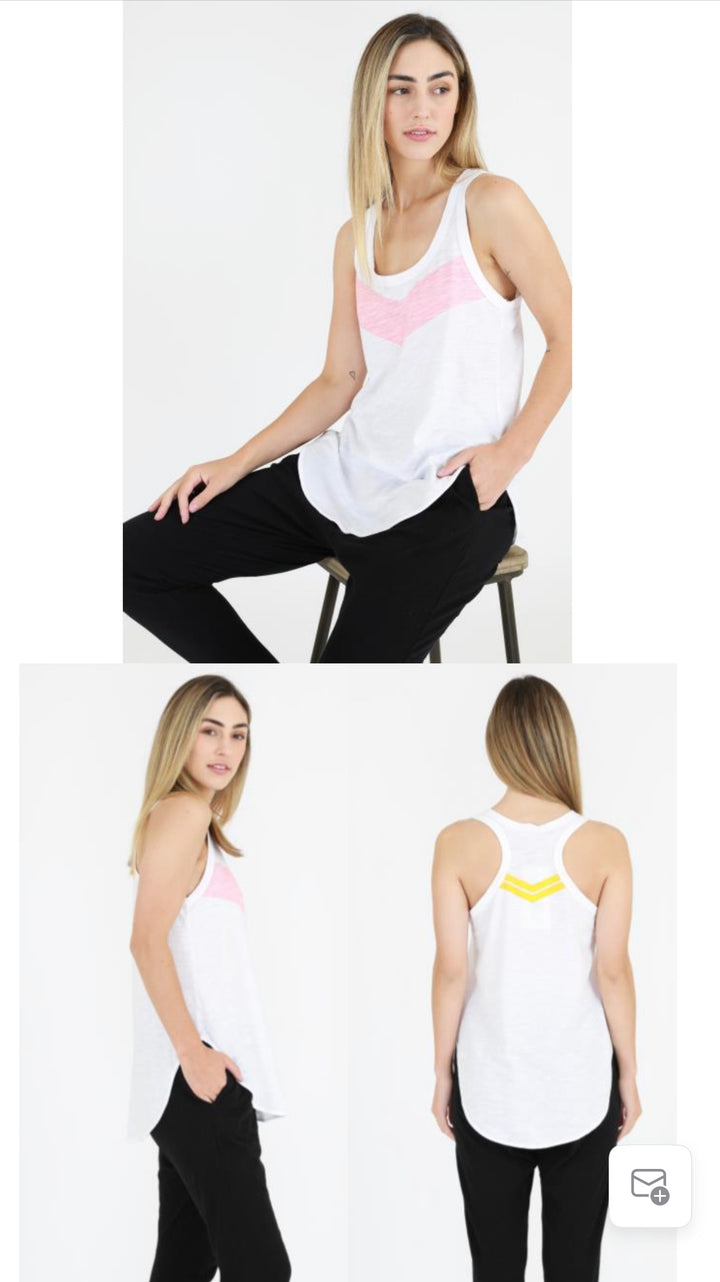 ADRIANA TANK - WHITE - FINAL CLEARANCE