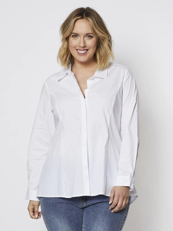 POPLIN SHIRT - WHITE