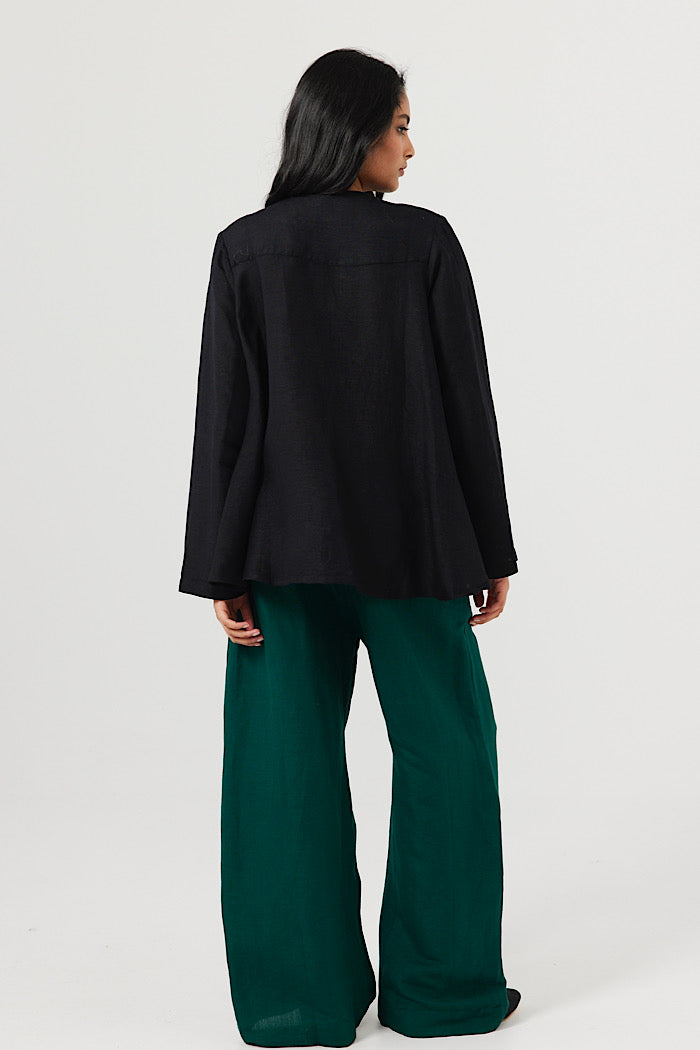 NATALIA TOP - BLACK - FINAL CLEARANCE